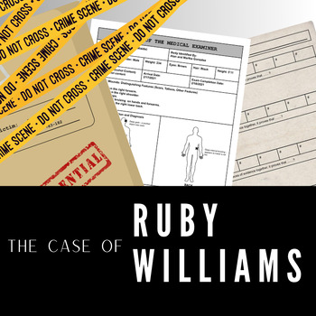 Preview of Whodunit Murder Mystery - The Case of Ruby Williams