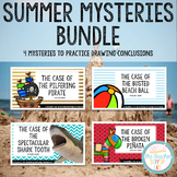 Whodunit Mysteries: Summer ELA Investigation Bundle for Dr