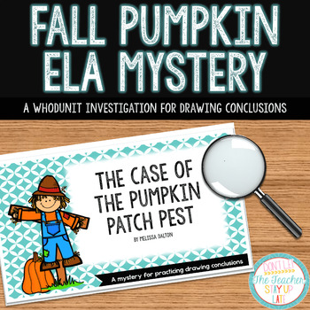 Preview of Whodunit Mystery: Fall Pumpkin Patch Investigation (Drawing Conclusions)
