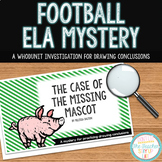 Whodunit Mystery: Football/School Investigation (Drawing C
