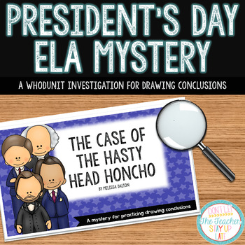 Preview of Whodunit Mystery: Presidents' Day Investigation (Drawing Conclusions)