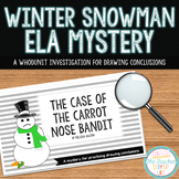 Whodunit Mystery: Winter Snowman Investigation (Drawing Co