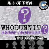 Whodunnit? Activities - ALL OF THEM Gr 3-8 - Printable & D