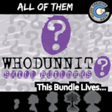 Whodunnit? Activities - ALL OF THEM - HS - Printable & Dig