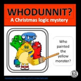 Whodunnit Christmas Logic Puzzle