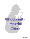 Whodunnit- Imperial China Detective Activity