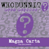 Whodunnit? - Magna Carta - Activity - Distance Learning Compatible