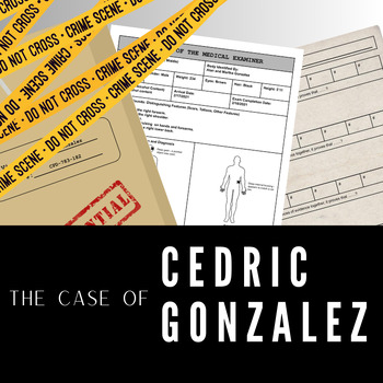 Preview of Whodunnit Mystery - The Case of Cedric Gonzalez
