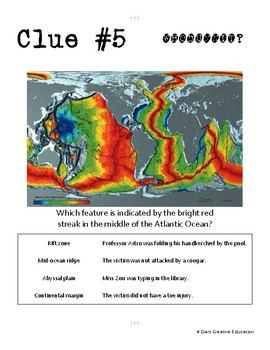 Whodunnit Seafloor Spreading Knowledge Building Activity