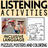 Whole Body Listening Posters | Back to School