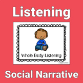 Whole Body Listening Social Story