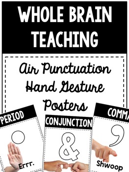 Preview of Whole Brain Teaching Air Punctuation Posters