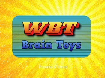 Preview of Whole Brain Teaching Brain Toys