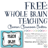 FREE Whole Brain Teaching Signs: Chevron