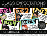 Classroom Rules EDITABLE