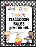 Whole Brain Teaching Classroom Rules Poster Set