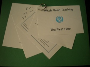 Preview of Whole Brain Teaching - First Hour Cue Cards