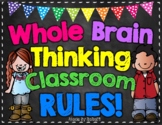 Whole Brain Teaching Rules Posters FREEBIE! {Chalkboard Theme}