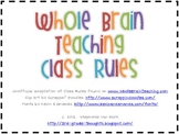 FREE Whole Brain Teaching Rules with Clip Art