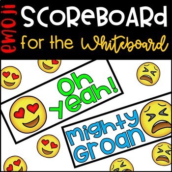 Preview of Whole Brain Teaching Scoreboard for the Whiteboard