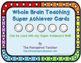 Whole Brain Teaching Super Achiever Card Freebie