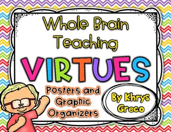 Preview of Whole Brain Teaching Virtues FREE! {Posters} {Organizers}