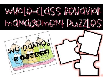 Preview of Whole-Class Behavior Management Puzzles