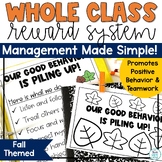 Whole Class Behavior Management Reward Plan Positive Incen