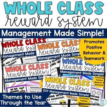 Preview of Whole Class Behavior Management Reward System Positive End of Year Incentive