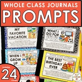 Whole Class Journal Prompts