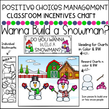 Whole Group Behavior Incentive  Build a Snowman Reward Chart - Teaching  Exceptional Kinders
