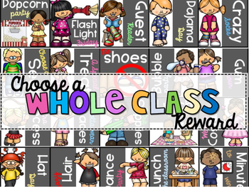Preview of Whole Class Rewards {Editable}