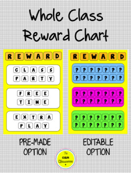 Whole Class Reward Chart