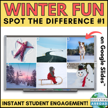 Preview of Whole Class Winter Activity | A Fun and Interactive Way to Break Up the Day