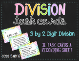 3-Digit by 2-Digit Division Task Cards (5.NBT.6)