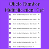 Whole Number Multiplication Set