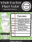 Whole Number Place Value: Expanded Notation (LESSON NOTES 
