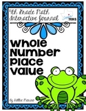4th Grade TEKS Whole Number Place Value Interactive Journa