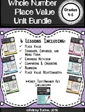 Whole Number Place Value Unit Bundle (TEST INCLUDED!)