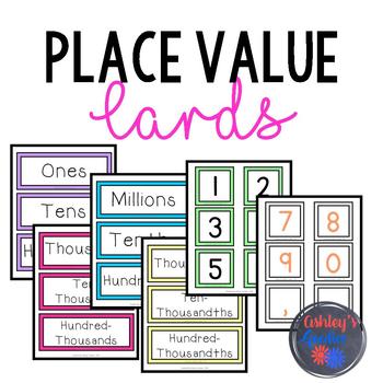 Preview of Place Value Cards