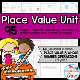 Place Value Unit for 3rd and 4th Grades