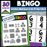 Whole Numbers as Fractions BINGO