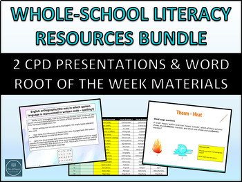 Preview of Whole-School Literacy Resources Bundle