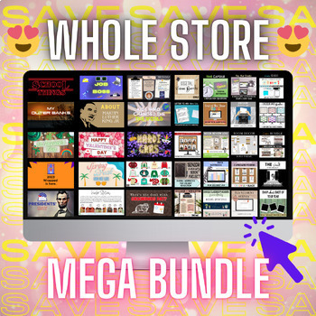 Preview of Whole Store Growing Mega Bundle | ELA 7-12 | Middle & High School Activities