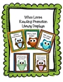 Whooo Loves Reading? Owl Library Display Signs