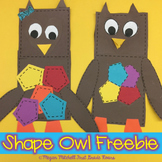 Owl Craft Freebie Shapes