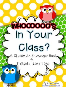 Editable Owl Name s Worksheets Teaching Resources Tpt