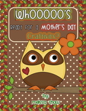 Whooo's Ready for A Mother's Day Craftivity Gift?