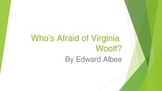 Who's Afraid of Virginia Woolf?  Prereading Activity & Aut