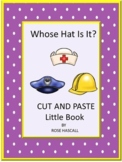 Community Helpers Craft Hats Cut and Paste Sorting by Attr